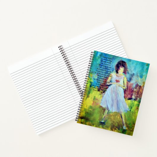 Christelijk inspirerend dagboek notitieboek (Binnen)