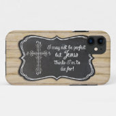 Christelijk Inspirerend Jezus Kruisbord Case-Mate iPhone Case (Achterkant (horizontaal))