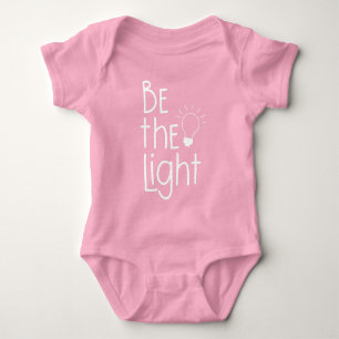 Christelijk is het licht grappig Inspirerend Romper
