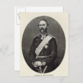 Christelijk IX, Koning van Denemarken Briefkaart (Voorkant / Achterkant)