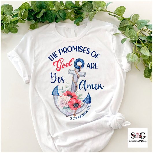 Christelijk ja en Amen Bijbel Verse Unisex T-shirt