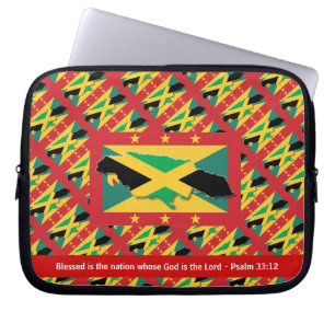 Christelijk JAMAICAN GRENADIAN Laptop Sleeve