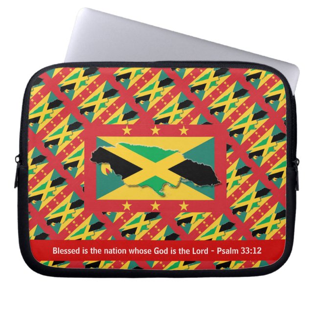 Christelijk JAMAICAN GRENADIAN Laptop Sleeve (Voorkant)