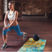 Christelijk Jeremia 29:11 Abstract Zon Mozaïek Yogamat