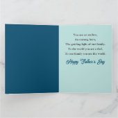 Christelijk Jesus Cross Gelukkige Vaderdag Kaart (Binnen)