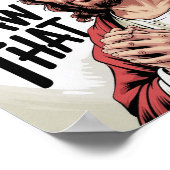 Christelijk Jesus Meme | Humoristische Jezus, dat  Poster (Hoek)