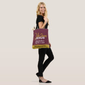 Christelijk | JESUS REASON SEASON | Kerstmis Tote Bag (Op model)