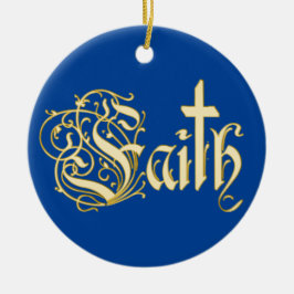 Christelijk jeuskerst kruist religie kerst keramisch ornament