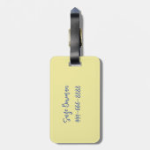 Christelijk Jezus Christus Label, Aangepaste Relig Bagagelabel (Achterkant verticaal)