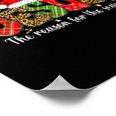 Christelijk Jezus De Reden Kerstvakantie Seizoen C Poster (Hoek)