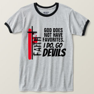 Christelijk Jezus Faith Abstract Cross Sports Desi T-shirt