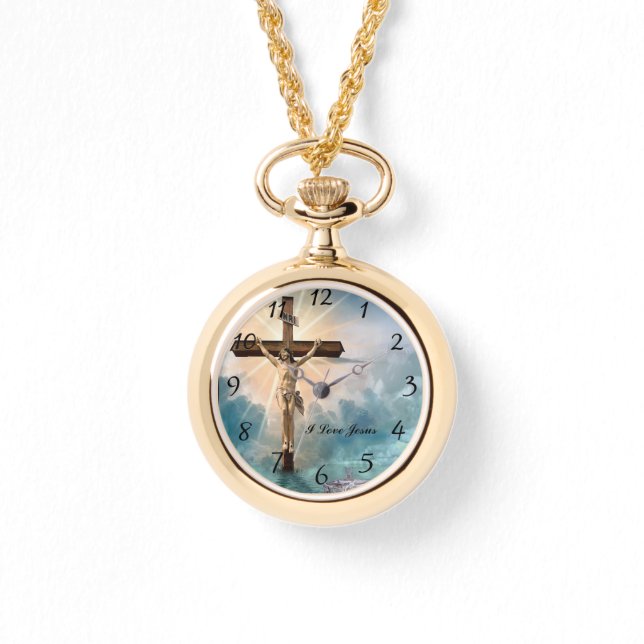 Christelijk Jezus gebed Horloge (Voorkant)