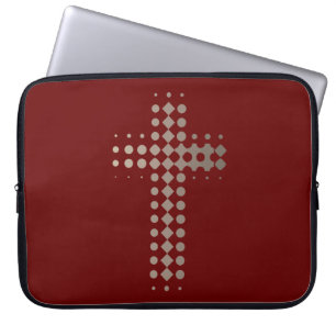 CHRISTELIJK, JEZUS, GELOOF, GOD, BIJBEL, JEZUS CHR LAPTOP SLEEVE
