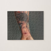 Christelijk Jezus kruisbeeld Legpuzzel (Horizontaal)