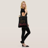 Christelijk Jezus Redt Kruis Hart Tote Bag (Op model)