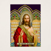 Christelijk Jezus Religieuze Sympathie Funeral Visitekaartje (Voorkant)