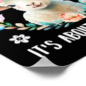 Christelijk jezusPasen niet over de konijnenbloem Poster (Hoek)