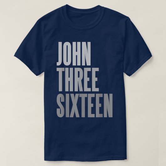 Christelijk John 316 T-shirt (Design voorkant)