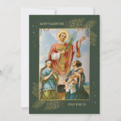 Christelijk Katholiek Paar Foto Valentijnsdag Feestdagenkaart (Voorkant)