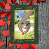 Christelijk Katholiek Paar Foto Valentijnsdag Feestdagenkaart