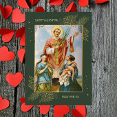 Christelijk Katholiek Paar Foto Valentijnsdag Feestdagenkaart