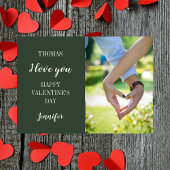 Christelijk Katholiek Paar Foto Valentijnsdag Feestdagenkaart