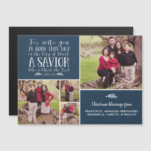 Christelijk kerstbijbel vers blauw vakantiefoto