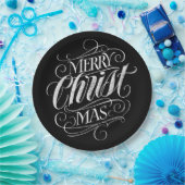 Christelijk kerstcadeaubord met kerst papieren bordje (Feest)