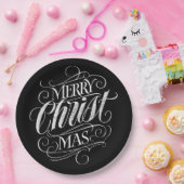 Christelijk kerstcadeaubord met kerst papieren bordje (Feest)