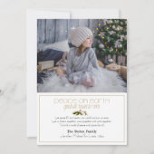 Christelijk kerstgebed voor vrede op aarde feestdagenkaart (Voorkant)