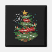 Christelijk Kerstmis zal hij worden genoemd Wonder Magneet (Voorkant)