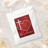 Christelijk kerstrood bedankzakje (Geknipt)