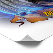 Christelijk Knight Soldier Poster (Hoek)