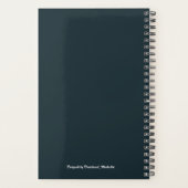 Christelijk kruis aangepaste bijbel vers joshua 1: planner (Achterkant)