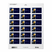 Christelijk kruis bij paassoennierdienst etiket (Full Sheet)