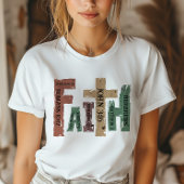 Christelijk Kruis Bijbelvers T-shirt