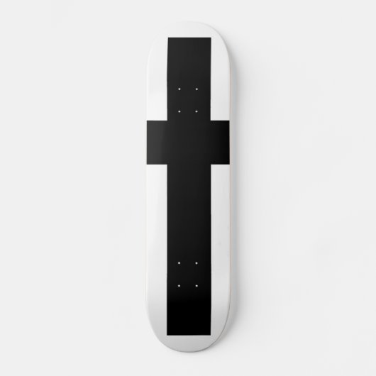 Christelijk Kruis Bord Skateboard (Voorkant)