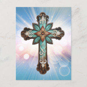 Christelijk kruis Briefkaart