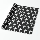 Christelijk kruis cadeaupapier (Uitgerold)