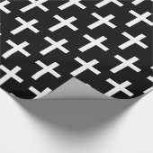 Christelijk kruis cadeaupapier (Hoek)
