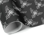 Christelijk kruis cadeaupapier (Rol Hoek)