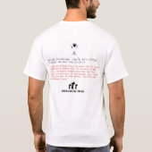 Christelijk kruis: Definitie T-shirt (Achterkant)