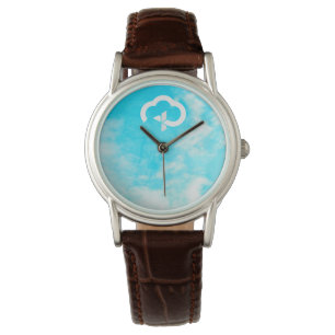 Christelijk Kruis en Wolk van het Eeuwige Leven Horloge