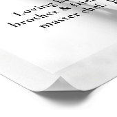 Christelijk Kruis Foton Herdenking van het Leven F Poster (Hoek)