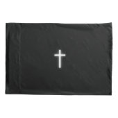 Christelijk kruis gloeien - over mij kijken kussensloop (Achterkant)