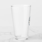 Christelijk Kruis Hij Regeert de Wereld Glas (Rechts)