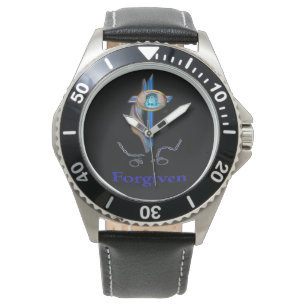 Christelijk kruis horloge