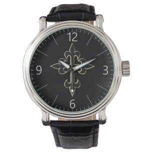 Christelijk kruis horloge