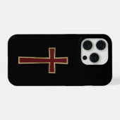Christelijk kruis iPhone hoesje (Achterkant horizontaal)