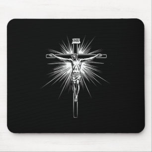Christelijk Kruis Jezus Christus Mannen Vrouwen Ch Muismat